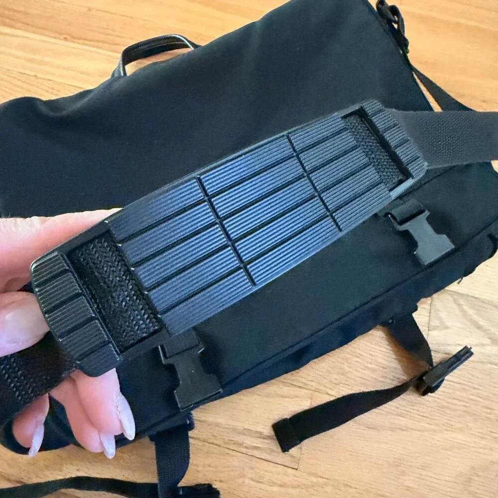 Eddie Bauer Black Messenger Bag